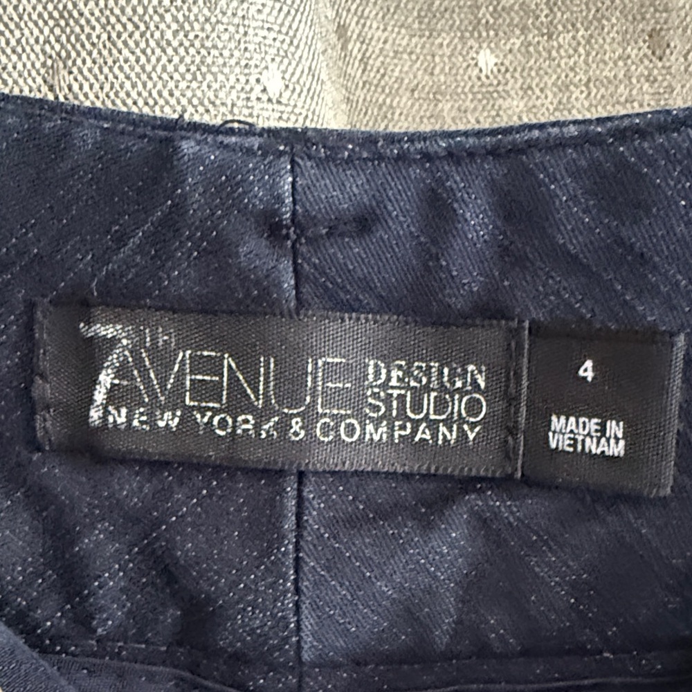 Navy Women's Shorts - Picture 2 of 5
